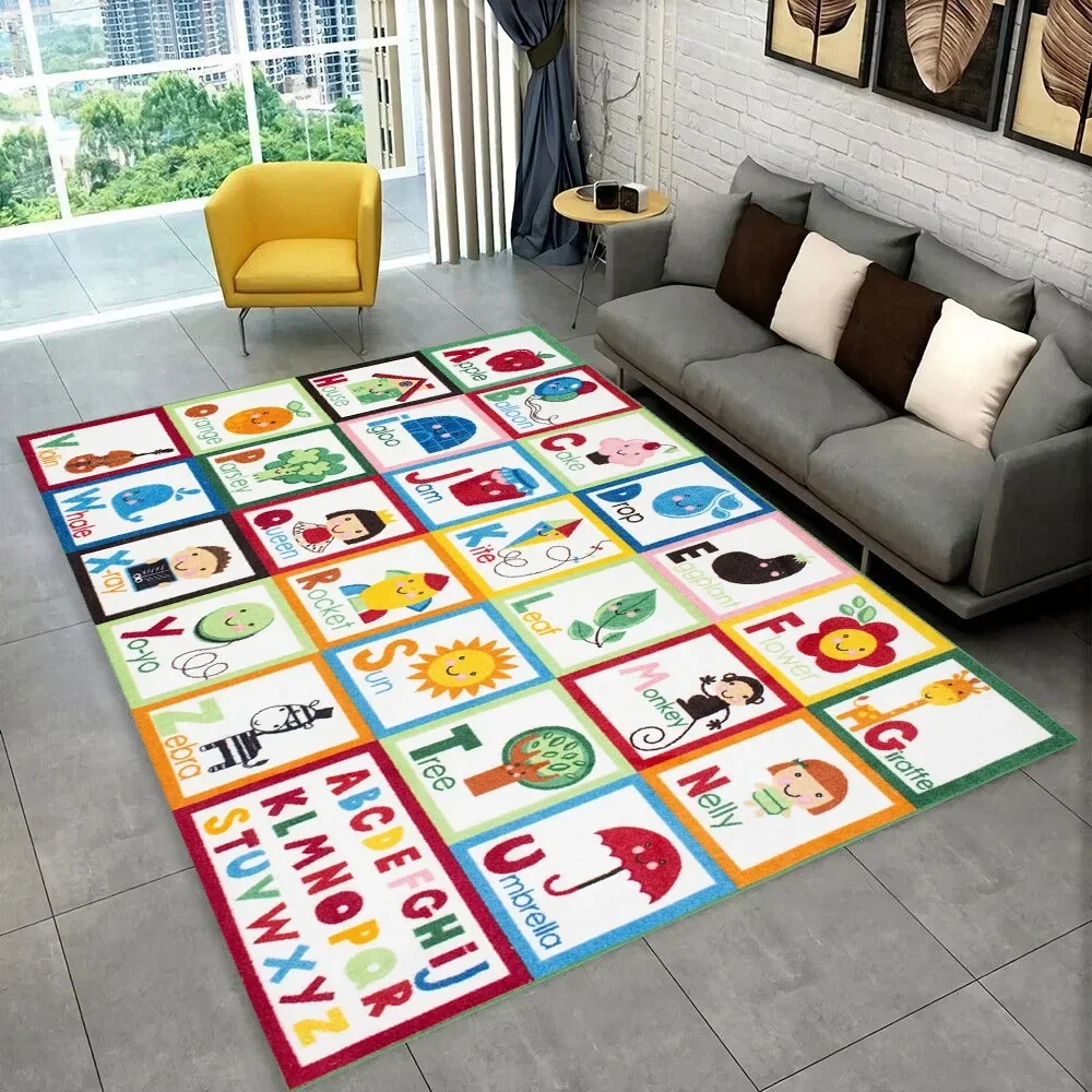 Abc Kids Early Education - Коврик с мультяшным алфавитом ABC для